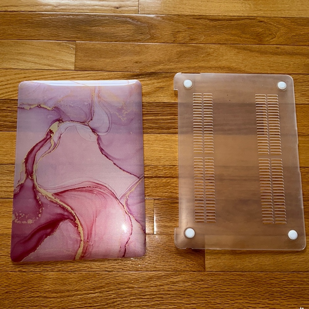 Macbook air case! Only used it for a week, super protective and stylish.